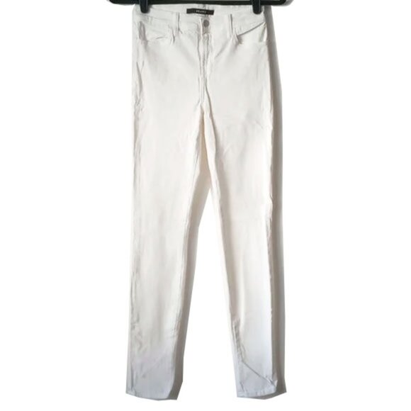 J Brand Maria Mid Rise Skinny Jeans 26 Blanc 26x30 - Picture 3 of 13